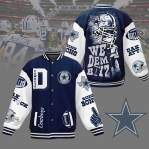 Dallas Cowboys Nfl New Bomber Baseball Jacket For Fan - bazzada Store