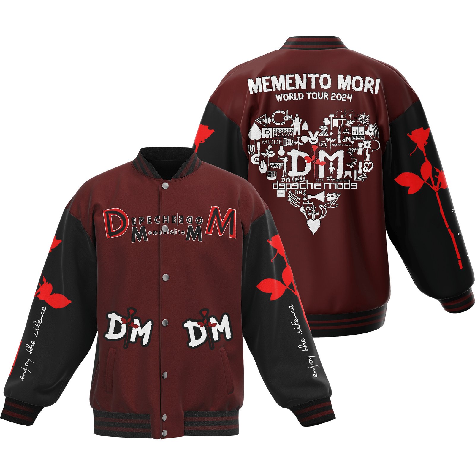 Depeche Mode New Bomber Baseball Jacket For Fan - bazzada Store