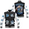 Detroit Lions Nfl New Bomber Baseball Jacket For Fan - bazzada Store