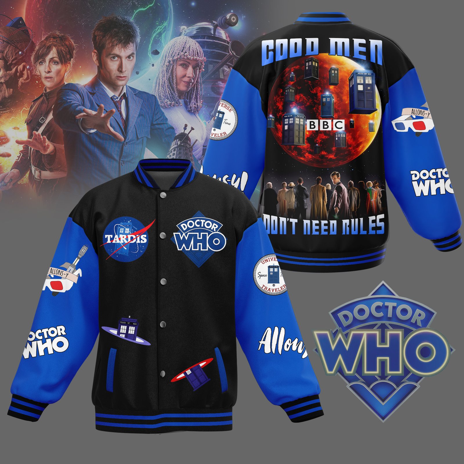 Doctor Who New Bomber Baseball Jacket For Fan - bazzada Store