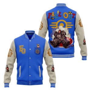 Fallout New Bomber Baseball Jacket For Fan - bazzada Store