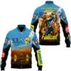 Fallout New Bomber Baseball Jacket For Fan - bazzada Store