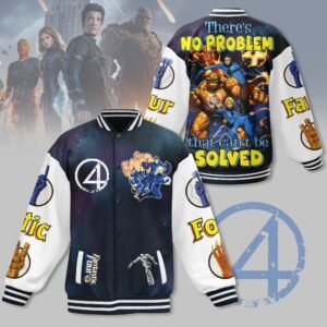 Fantastic Four Super Heroes New Bomber Baseball Jacket For Fan - bazzada Store
