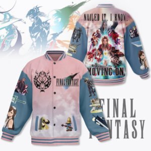 Final Fantasy Vii New Bomber Baseball Jacket For Fan - bazzada Store