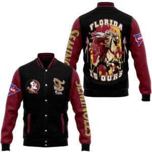 Florida State Ncaa New Bomber Baseball Jacket For Fan - bazzada Store