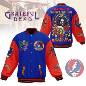 Grateful Dead New Bomber Baseball Jacket For Fan - bazzada Store
