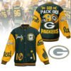 Green Bay Packers Nfl New Bomber Baseball Jacket For Fan - bazzada Store