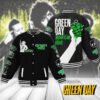 Green Day New Bomber Baseball Jacket For Fan - bazzada Store