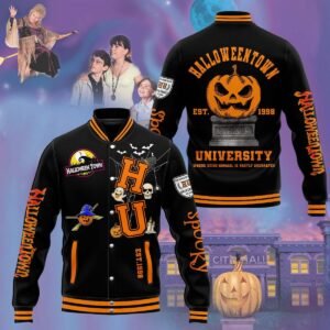 Halloweentown New Bomber Baseball Jacket For Fan - bazzada Store