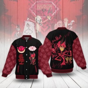 Hazbin Hotel New Bomber Baseball Jacket For Fan - bazzada Store