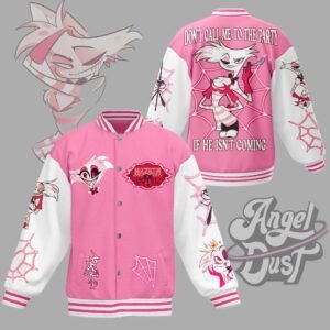 Hazbin Hotel New Bomber Baseball Jacket For Fan - bazzada Store