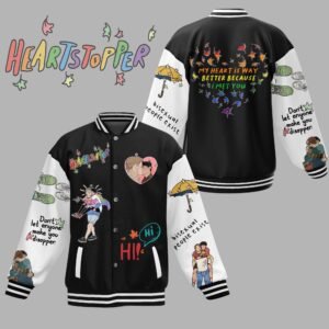 Heartstopper New Bomber Baseball Jacket For Fan - bazzada Store
