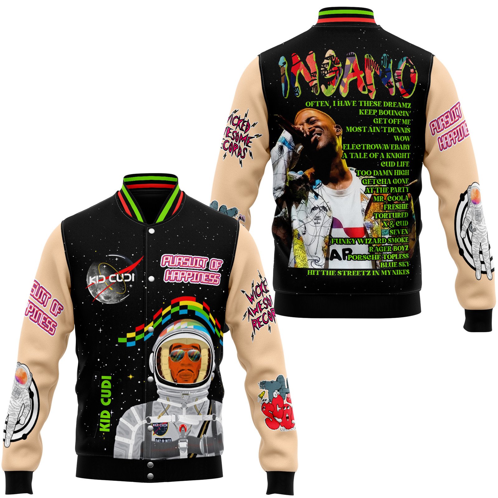 Insano Vibe New Bomber Baseball Jacket For Fan - bazzada Store