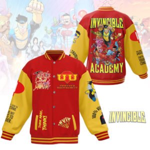 Invincible New Bomber Baseball Jacket For Fan - bazzada Store