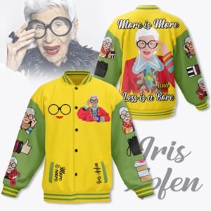 Iris Apfel New Bomber Baseball Jacket For Fan - bazzada Store