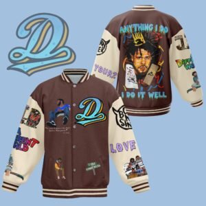 J Cole New Bomber Baseball Jacket For Fan - bazzada Store