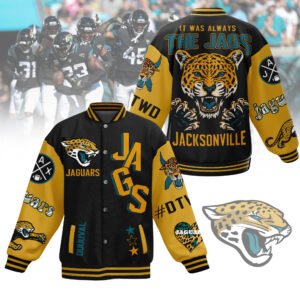 Jacksonville Jaguars Nfl New Bomber Baseball Jacket For Fan - bazzada Store
