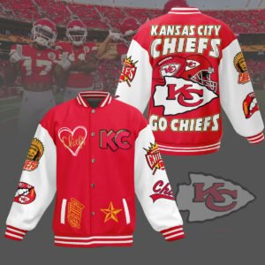 Kansas City Chiefs Nfl New Bomber Baseball Jacket For Fan - bazzada Store