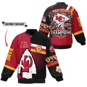 Kansas City Chiefs Nfl New Bomber Baseball Jacket For Fan - bazzada Store