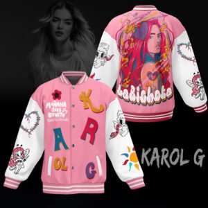 Karol G New Bomber Baseball Jacket For Fan - bazzada Store