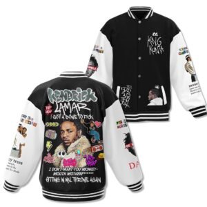 Kendrick Lamar New Bomber Baseball Jacket For Fan - bazzada Store