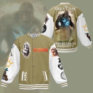 King Kong New Bomber Baseball Jacket For Fan - bazzada Store