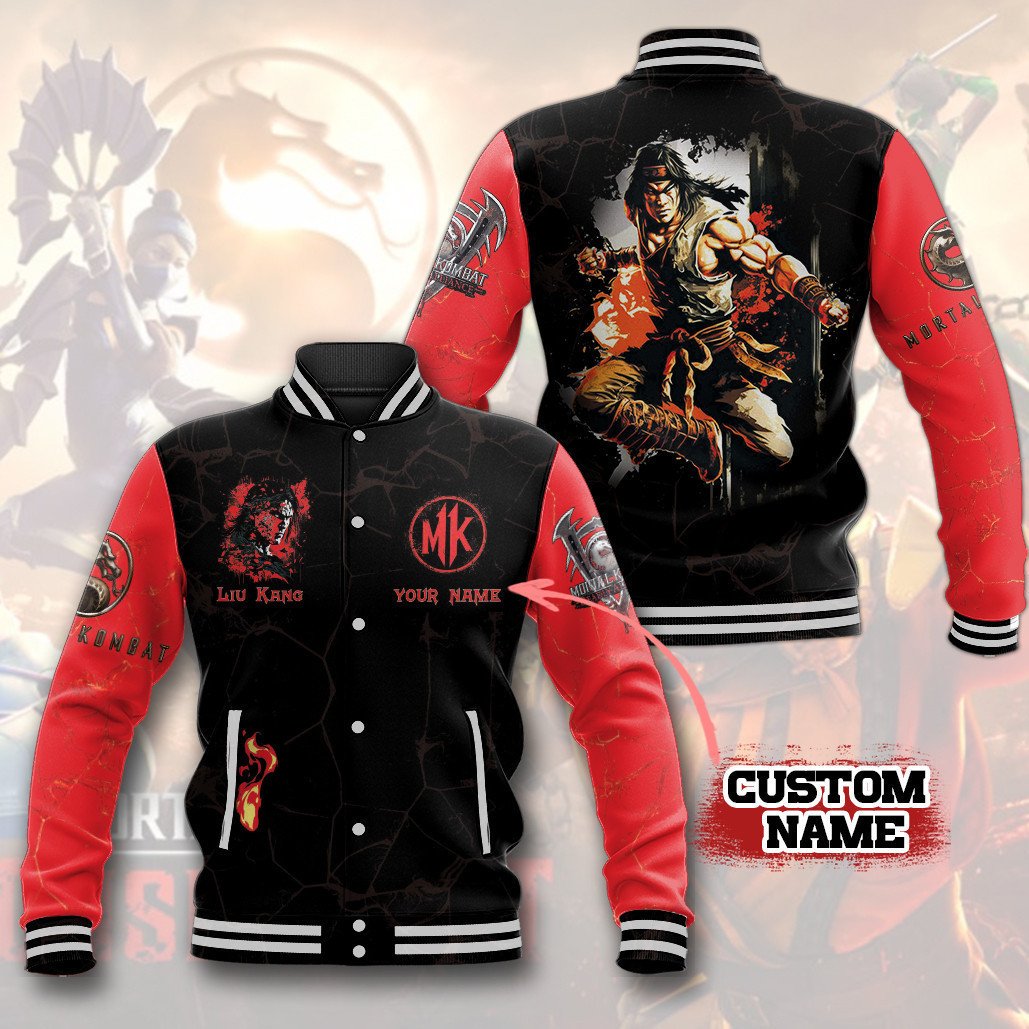 Liu Kang New Bomber Baseball Jacket For Fan - bazzada Store