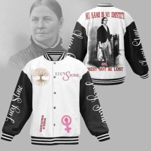 Lucy Stone New Bomber Baseball Jacket For Fan - bazzada Store
