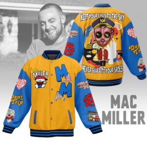 Mac Miller New Bomber Baseball Jacket For Fan - bazzada Store