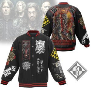 Machine Head New Bomber Baseball Jacket For Fan - bazzada Store
