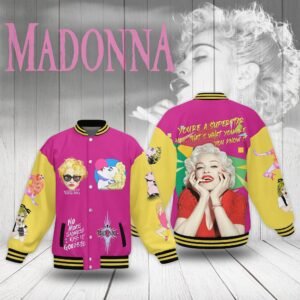 Madonna New Bomber Baseball Jacket For Fan - bazzada Store