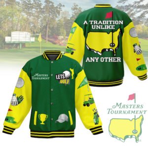 Masters Tournament New Bomber Baseball Jacket For Fan - bazzada Store
