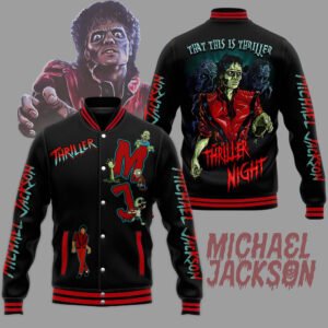 Michael Jackson New Bomber Baseball Jacket For Fan - bazzada Store