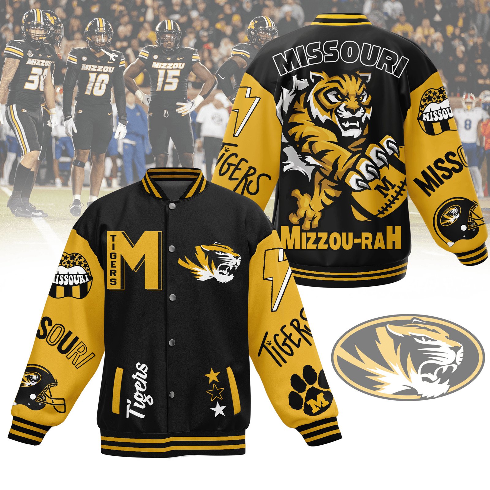 Missouri Tigers Ncaa New Bomber Baseball Jacket For Fan - bazzada Store