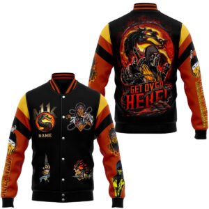 Mortal Kombat New Bomber Baseball Jacket For Fan - bazzada Store