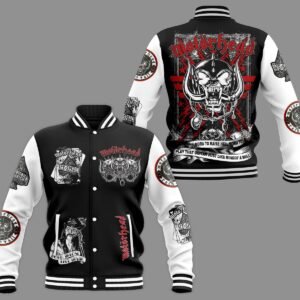Motorhead New Bomber Baseball Jacket For Fan - bazzada Store