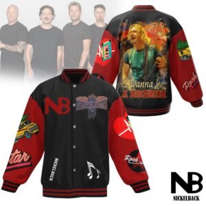 Nickelback New Bomber Baseball Jacket For Fan - bazzada Store