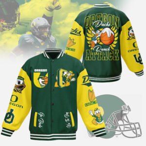 Oregon Ducks Ncaa New Bomber Baseball Jacket For Fan - bazzada Store