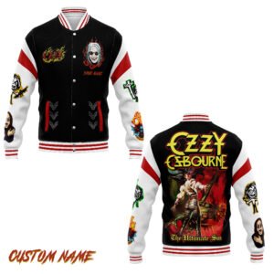 Ozzy Osbourne New Bomber Baseball Jacket For Fan - bazzada Store