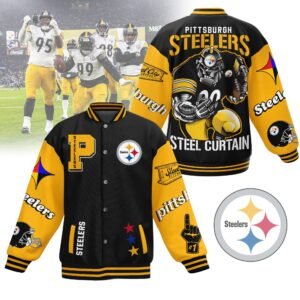 Pittsburgh Steelers Nfl New Bomber Baseball Jacket For Fan - bazzada Store