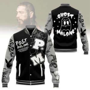 Post Malone New Bomber Baseball Jacket For Fan - bazzada Store
