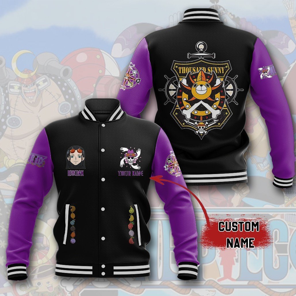 Robin One Piece New Bomber Baseball Jacket For Fan - bazzada Store