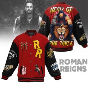 Roman Reigns New Bomber Baseball Jacket For Fan - bazzada Store