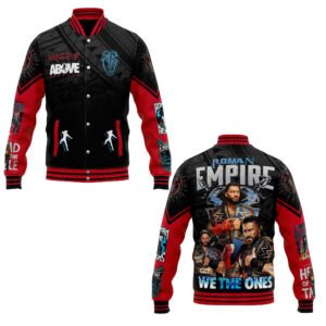 Roman Reigns New Bomber Baseball Jacket For Fan - bazzada Store