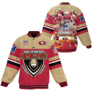 San Francisco 49Ers Nfl New Bomber Baseball Jacket For Fan - bazzada Store