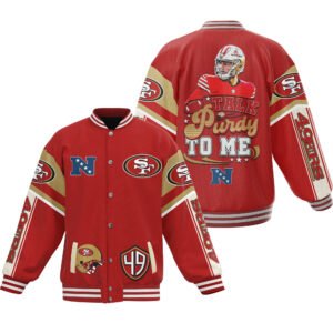 San Francisco 49Ers Nfl New Bomber Baseball Jacket For Fan - bazzada Store