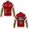 San Francisco 49Ers Nfl New Bomber Baseball Jacket For Fan - bazzada Store