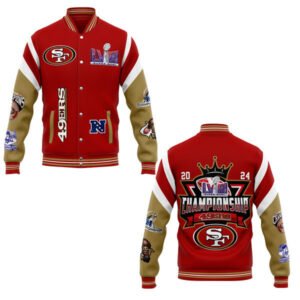 San Francisco 49Ers Nfl New Bomber Baseball Jacket For Fan - bazzada Store