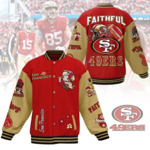 San Francisco 49Ers Nfl New Bomber Baseball Jacket For Fan - bazzada Store