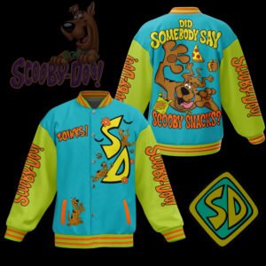 Scooby-Doo New Bomber Baseball Jacket For Fan - bazzada Store